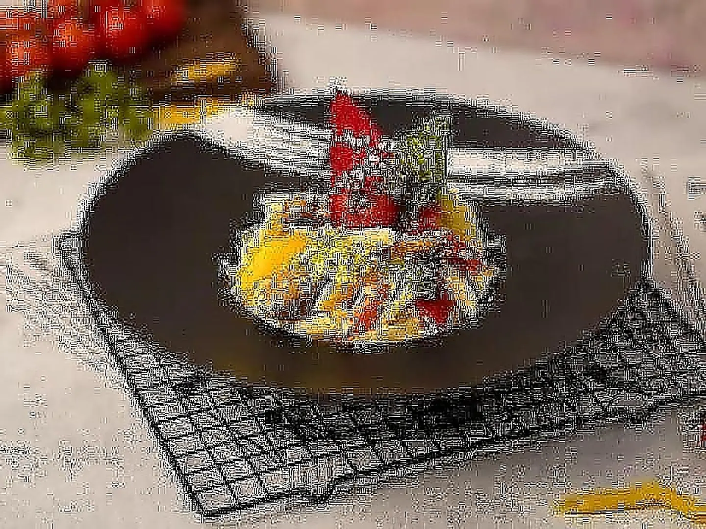 باستا بالخضار