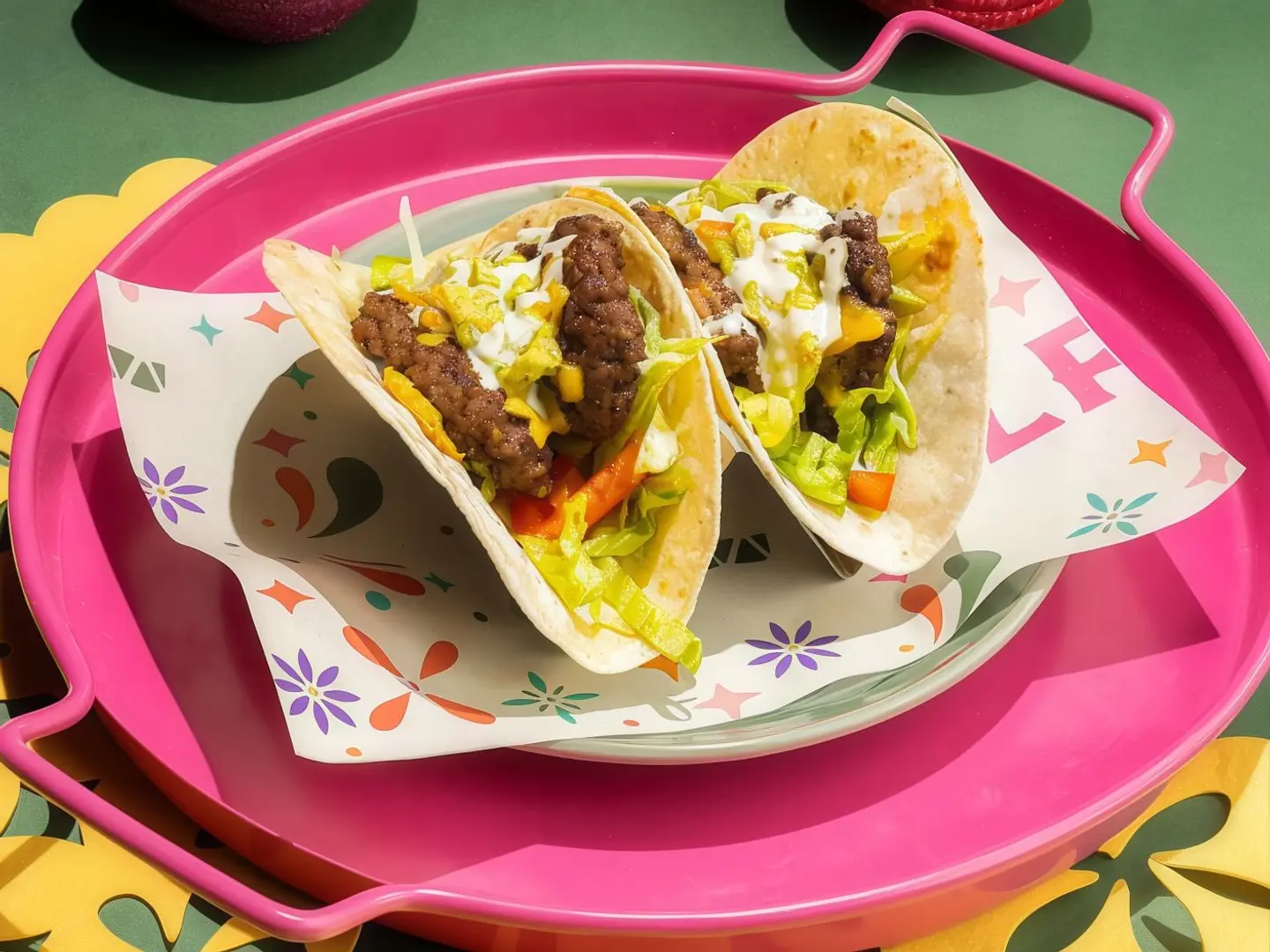Burger Tacos