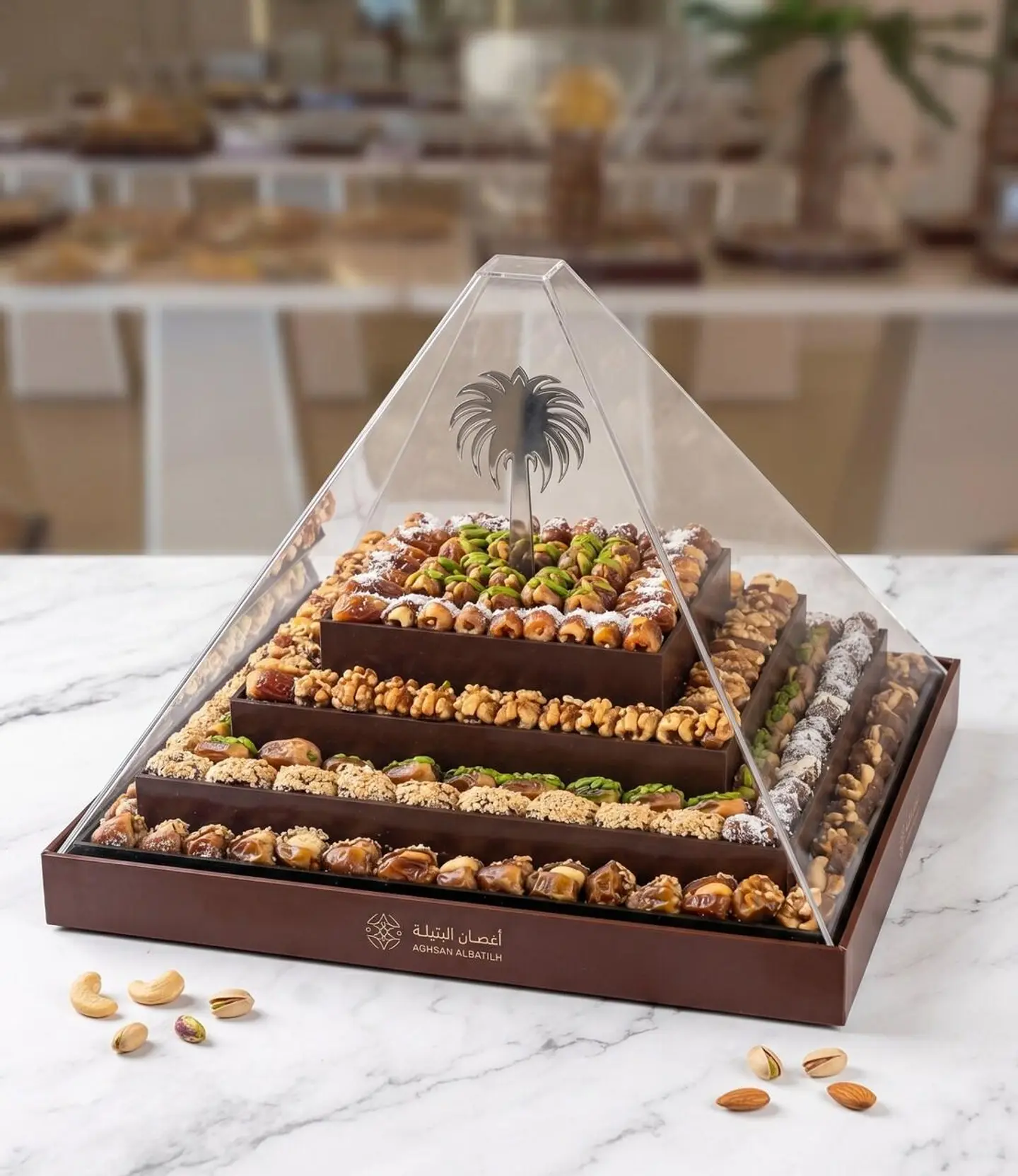 Dates Mudarag Stand Stuffed With Almonds And Cashews L