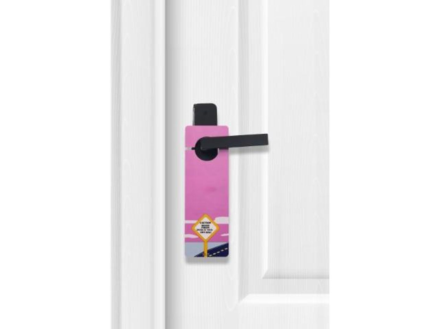Moody Person Enter At Your Own Risk Door Hanger