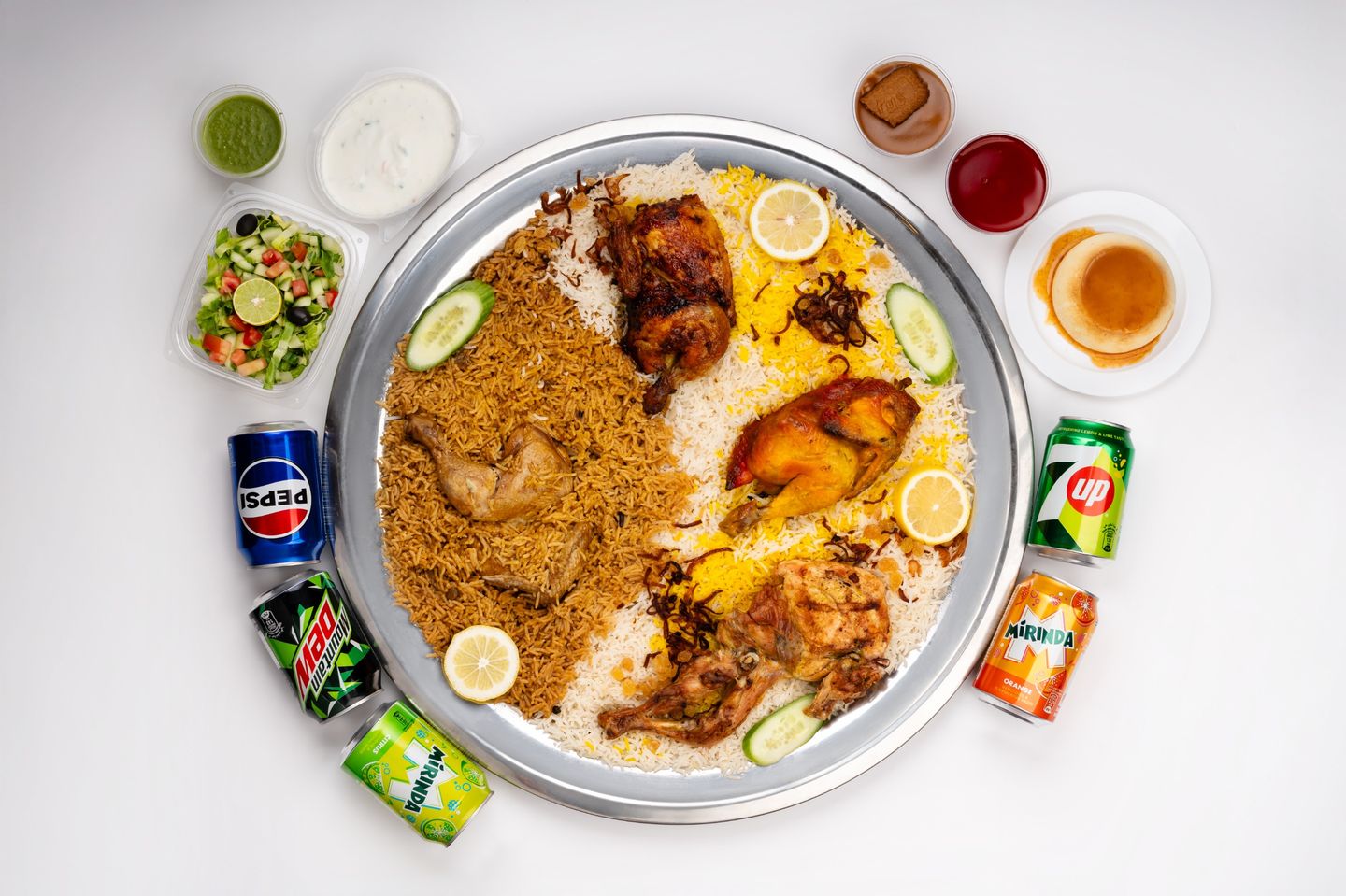 وجبة كومبو الدجاج العائلي