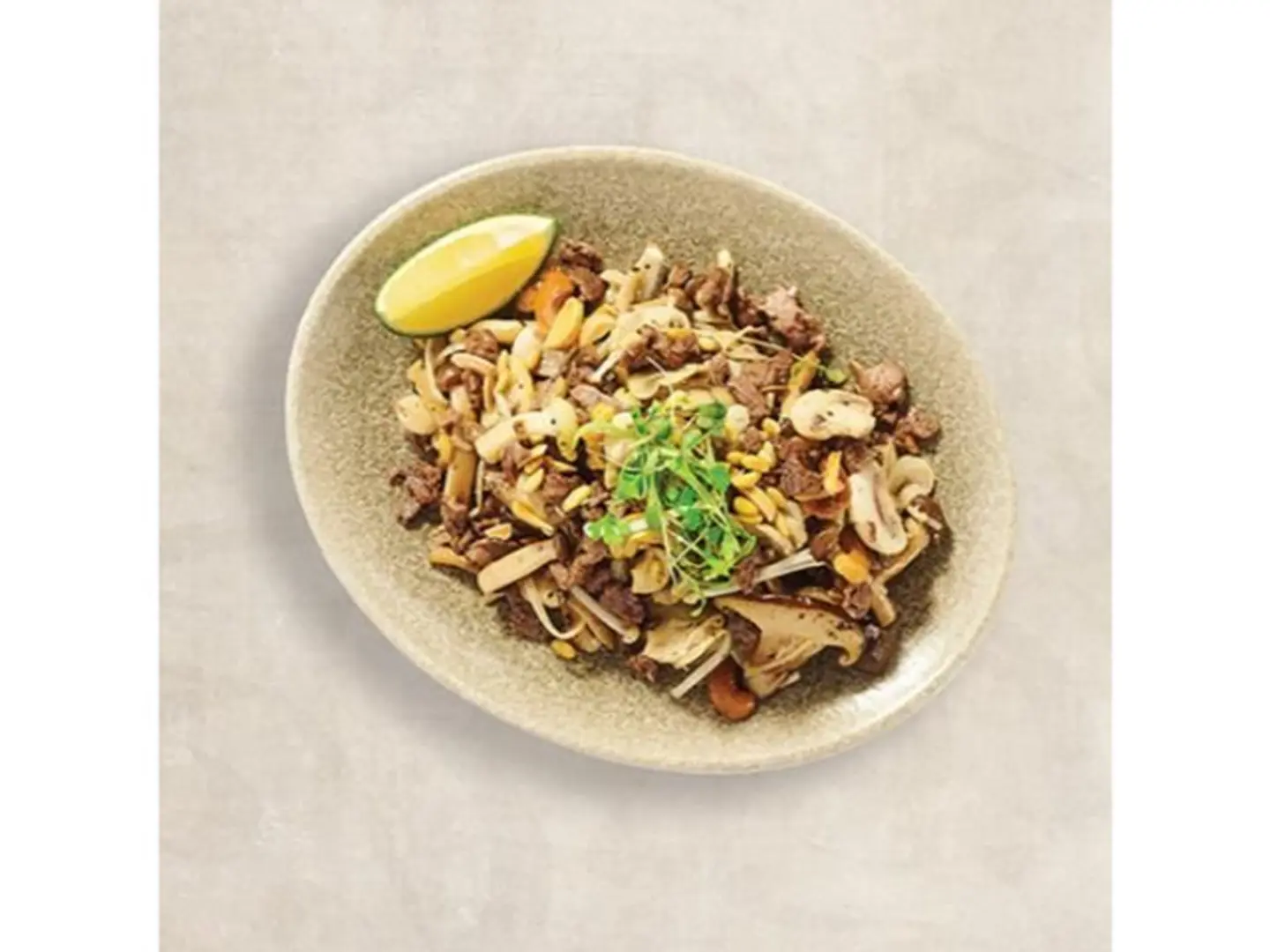 Mix Mushroom With Meat