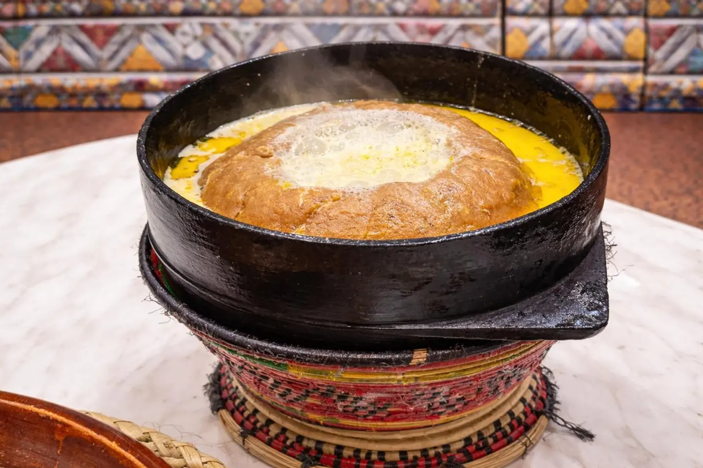 مرضوفة حليب وسمن بلدي