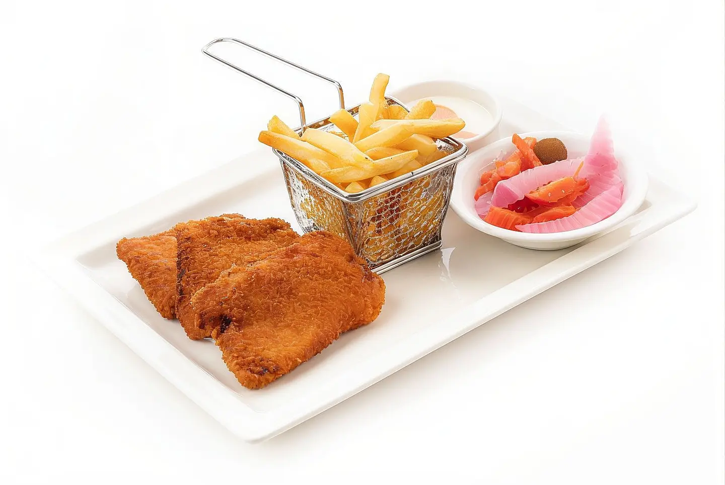 سمك فيليه مقلي