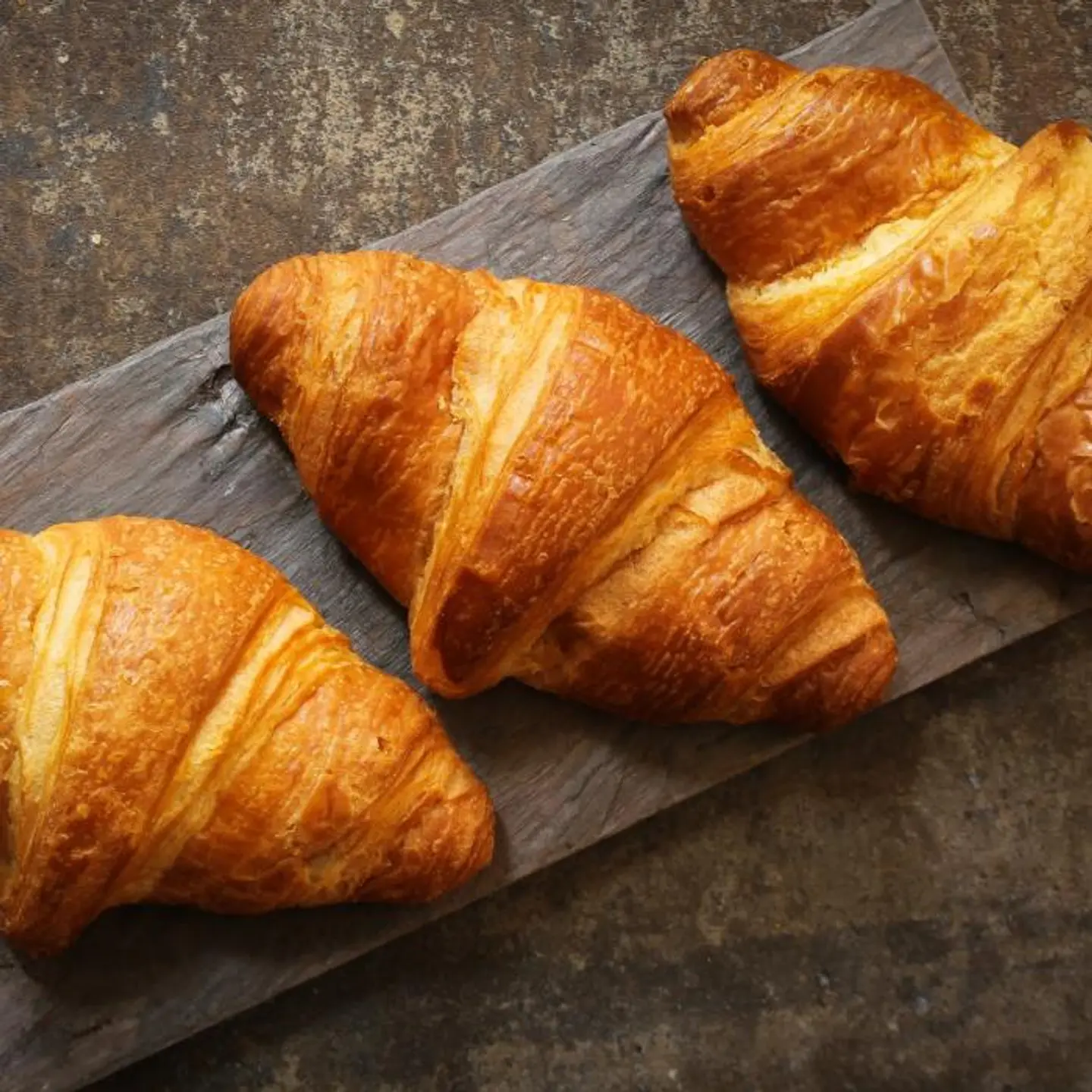 Butter Croissant, White Cheese, Yellow Cheese