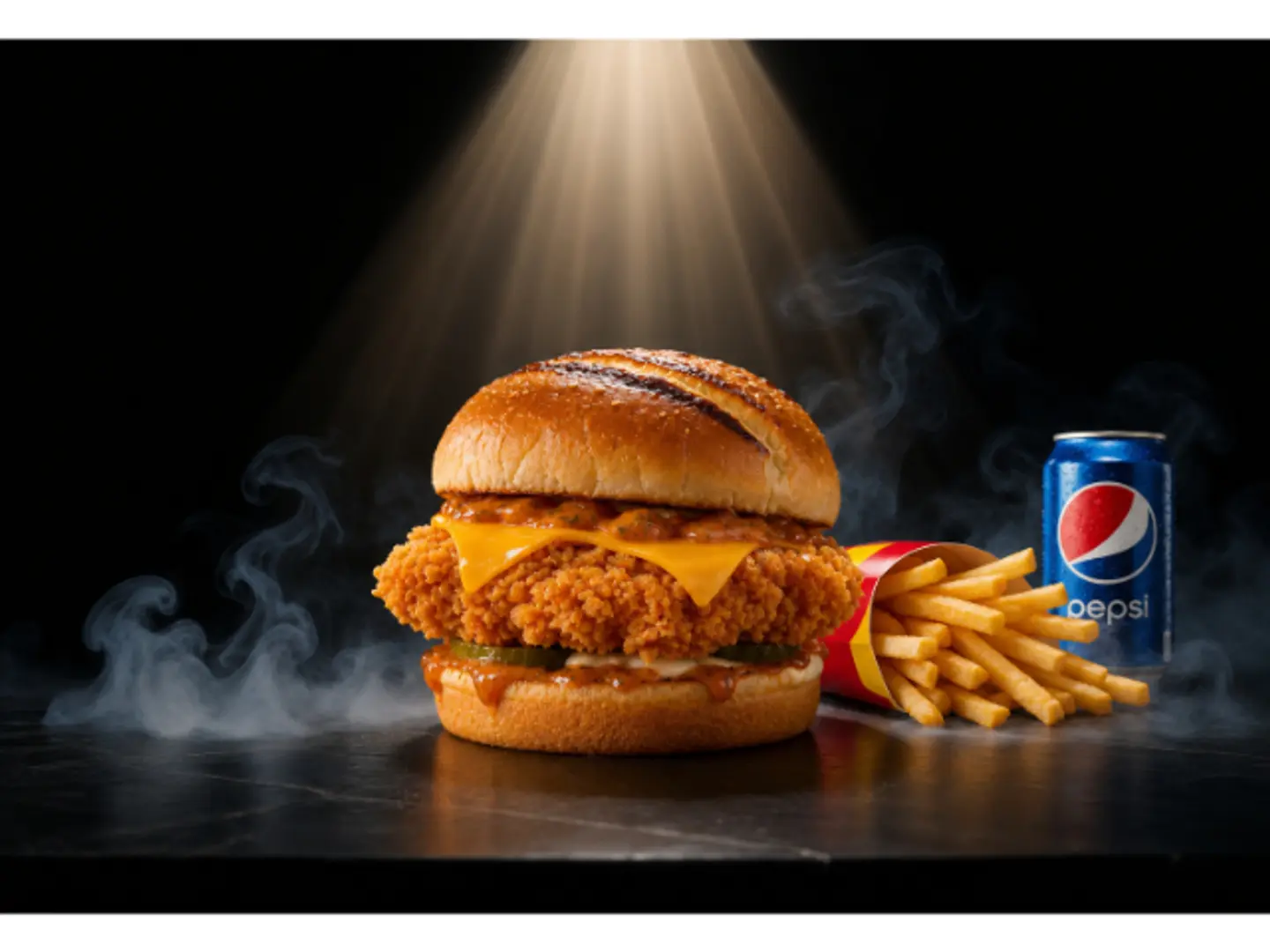 Classic Crispy Chicken Burger