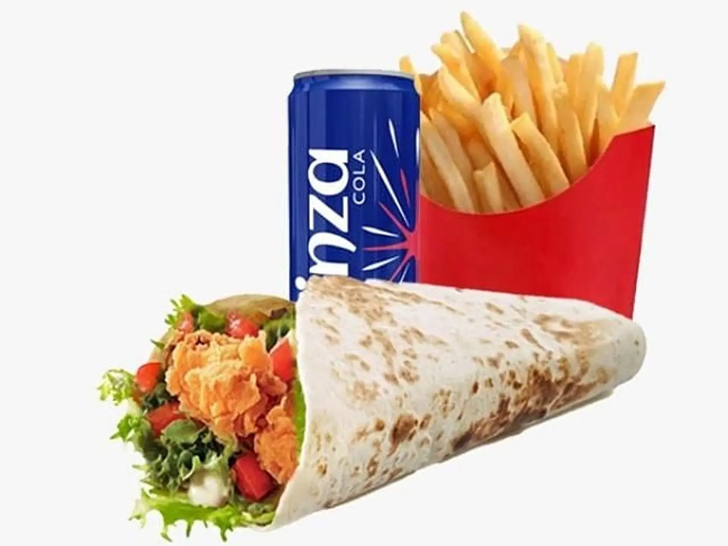 تويستر دجاج وجبه