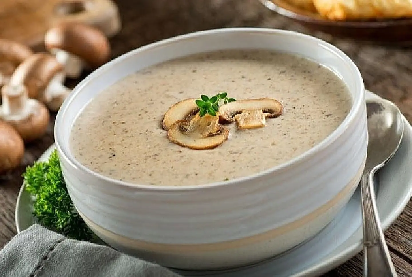 Mushroom Fatteh