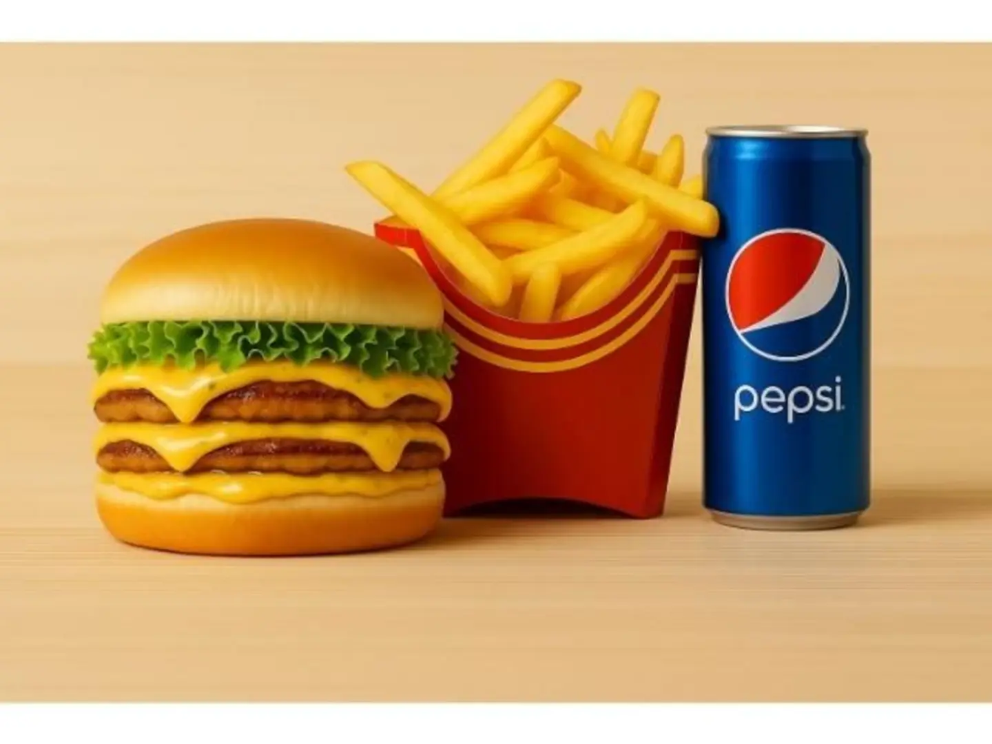 وجبة برجر دجاج دبل كلاسيك