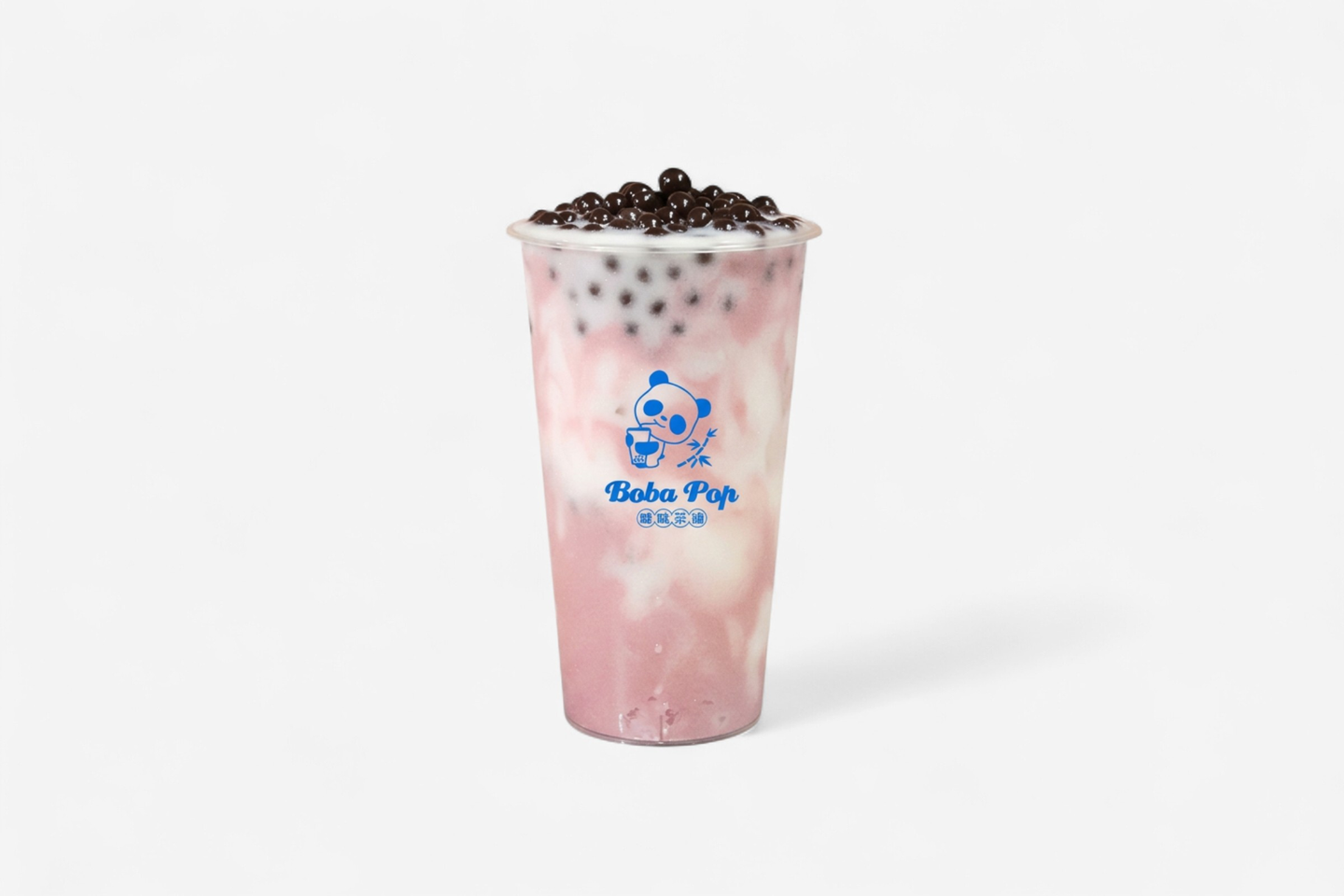 Fresh Taro Boba Milk Tea