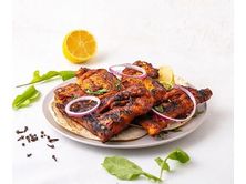 حبة دجاج على الفحم سادة