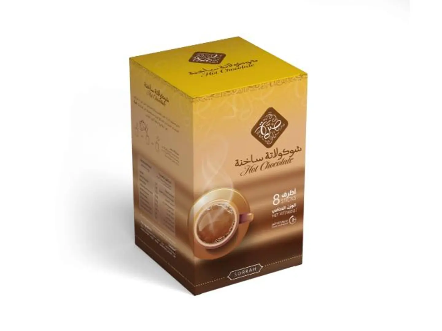 Hot Chocolate, 8 Sachets Surra