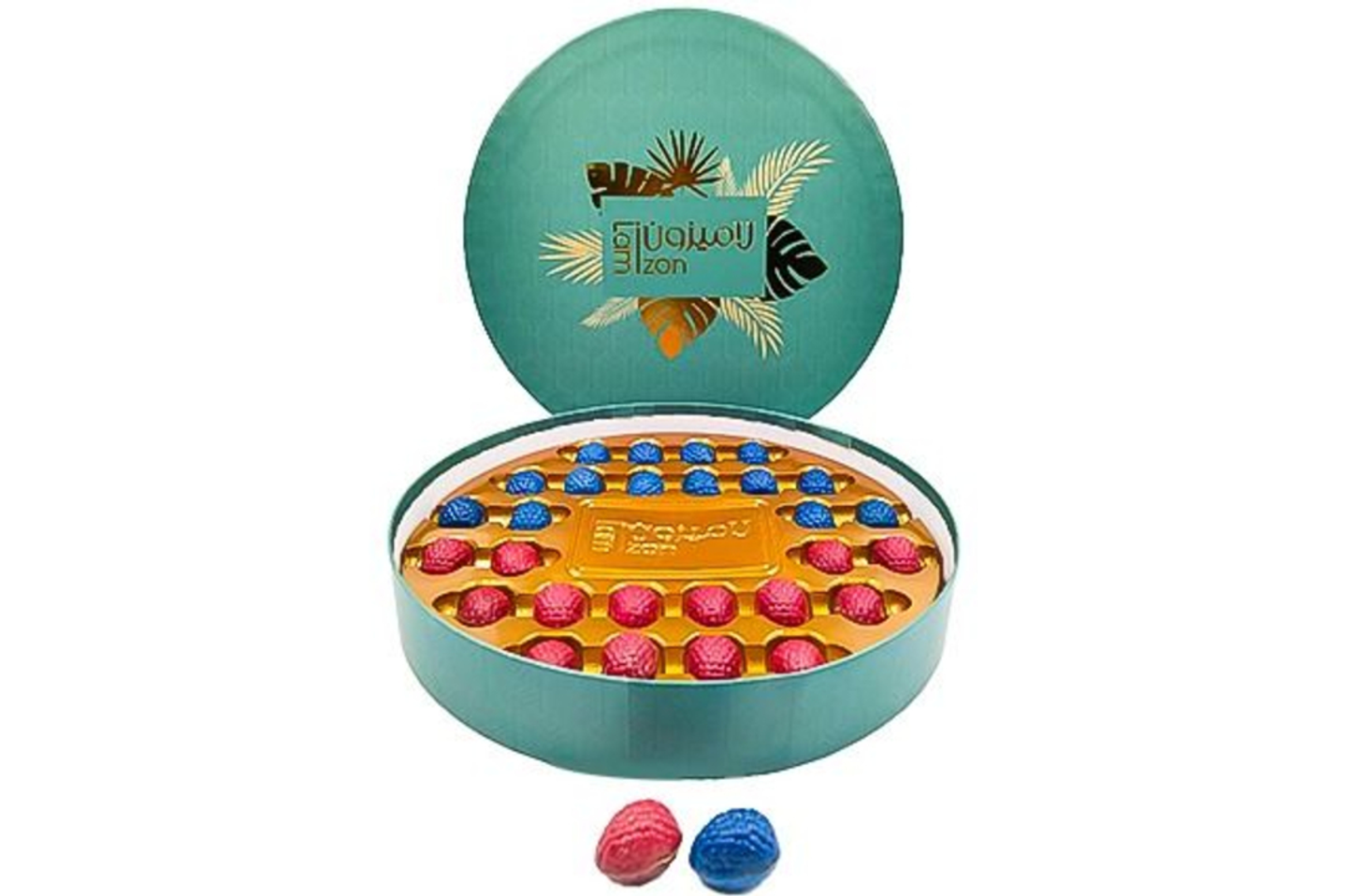 حلى التوت الازرق و الاحمر