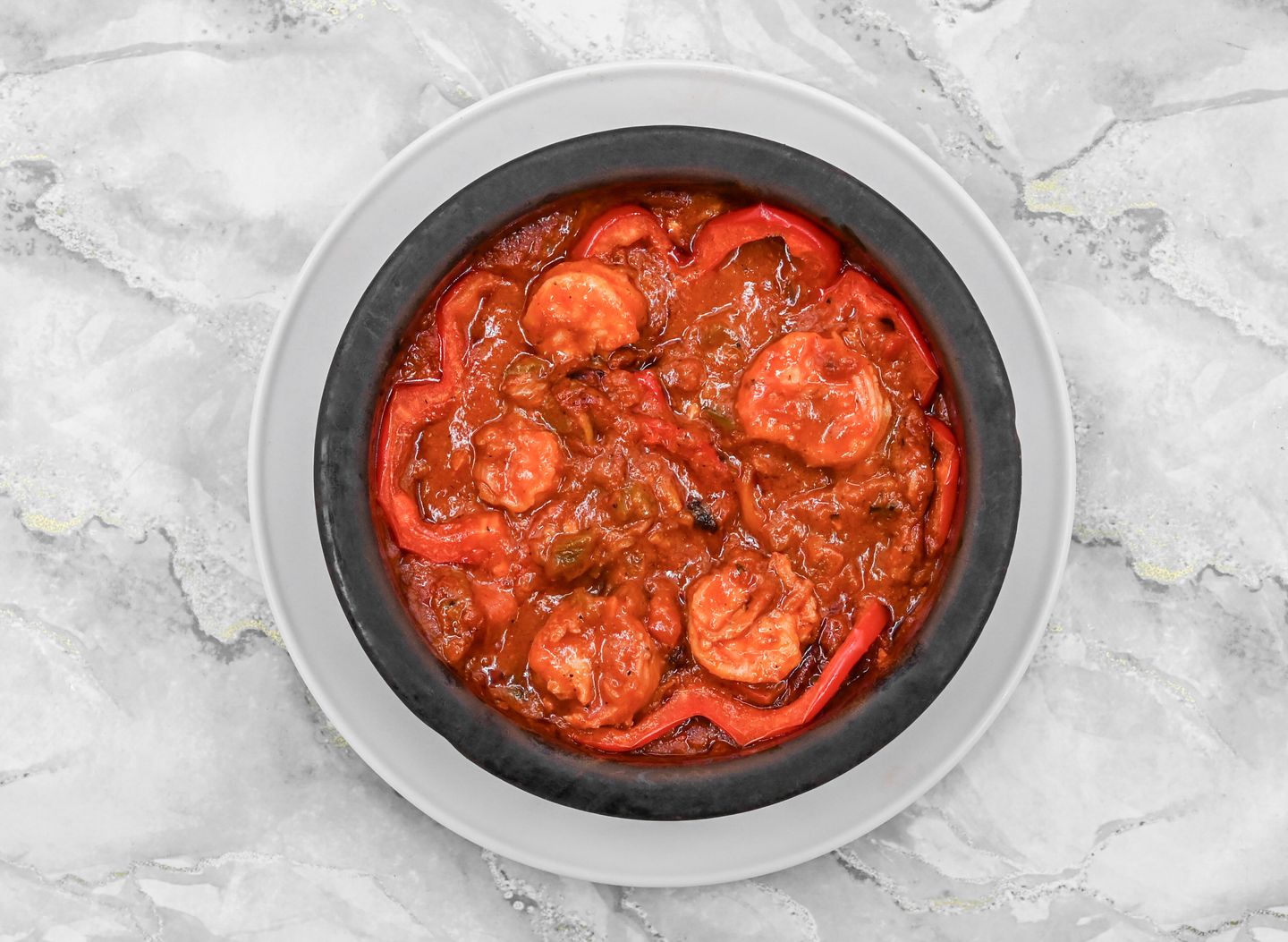 طاجن جمبري صوص احمر