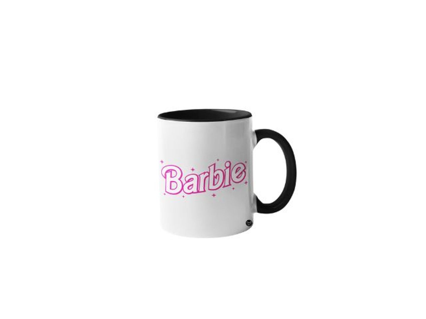 Barbie Word Mug Black