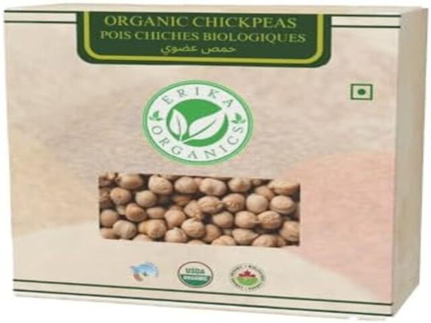 Arika Organic Chickpeas 1000g