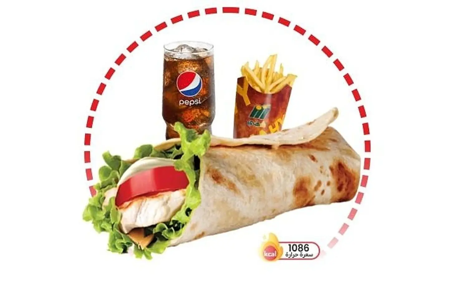 وجبة جايرو دجاج