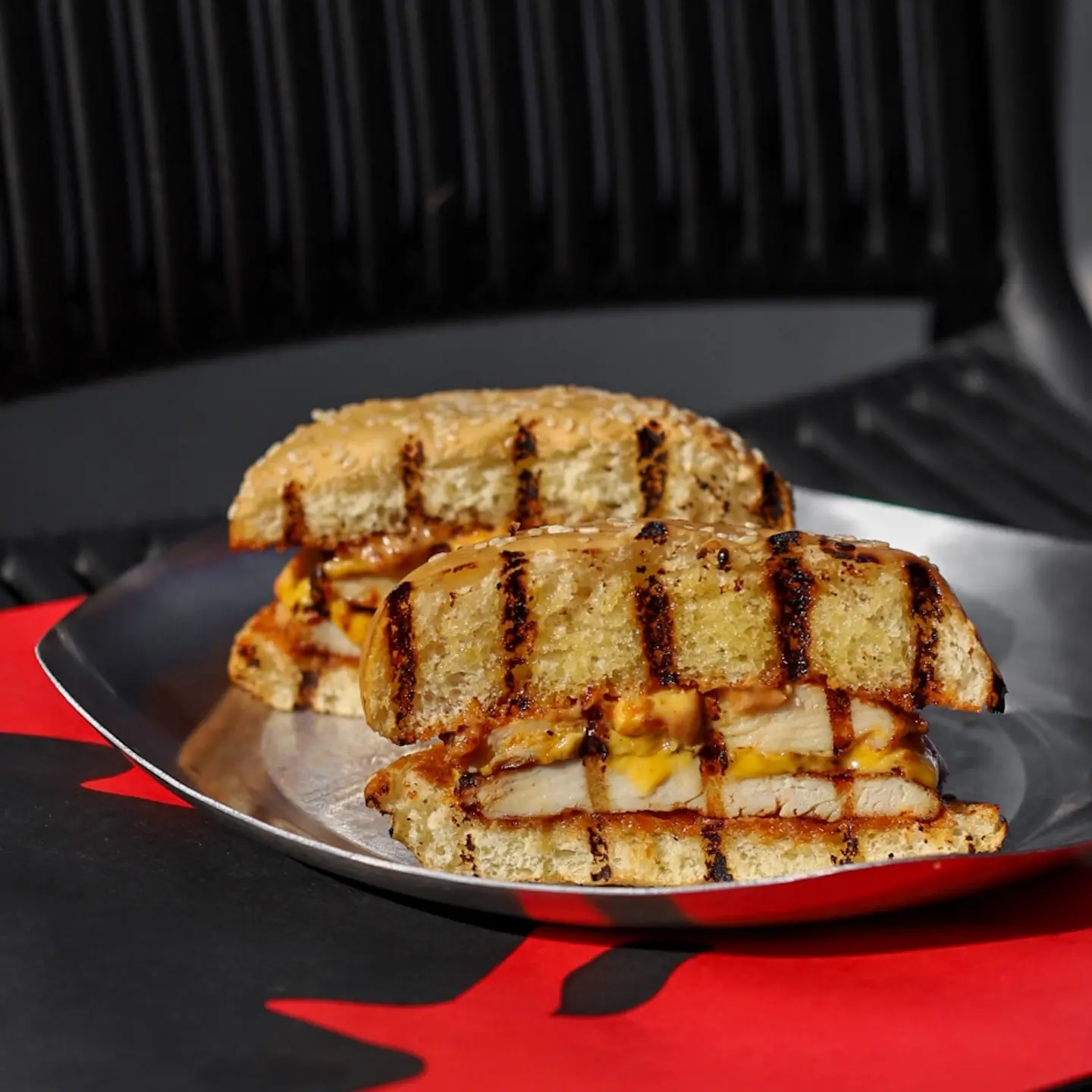Grilled Chicken Burger Double
