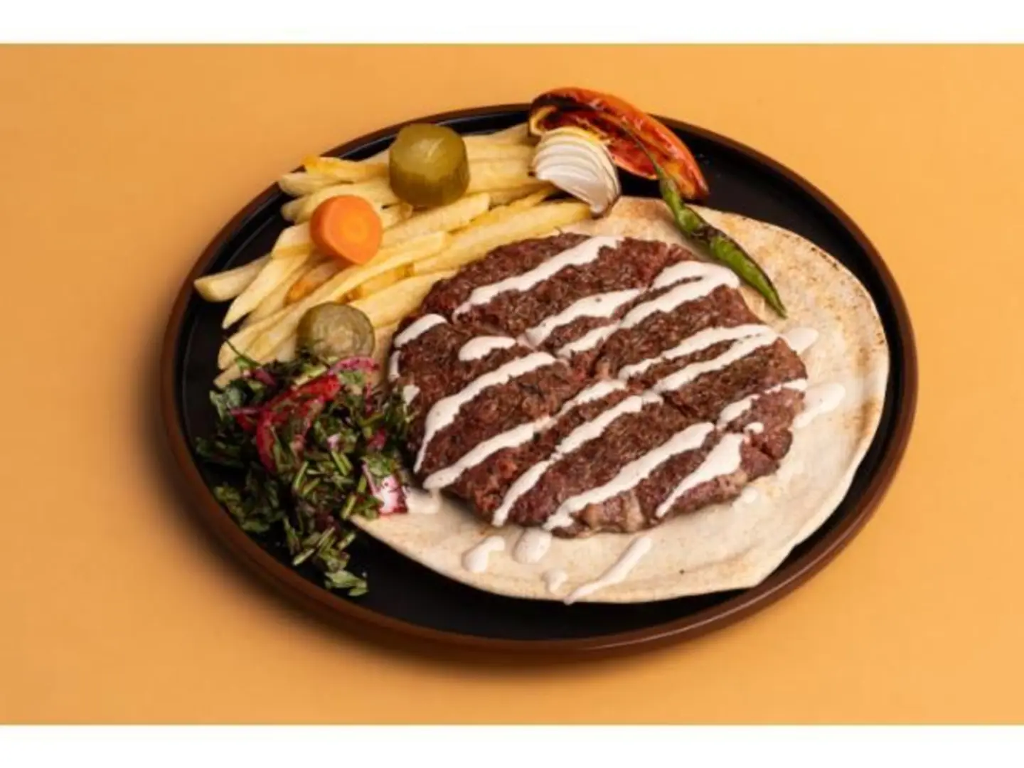 صحن كفتة لحم