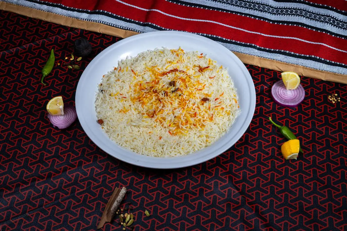 One Serving Traditional Rice