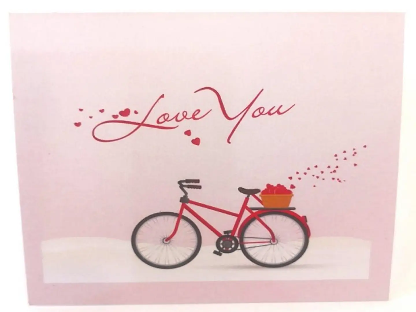 Love With Bike Card