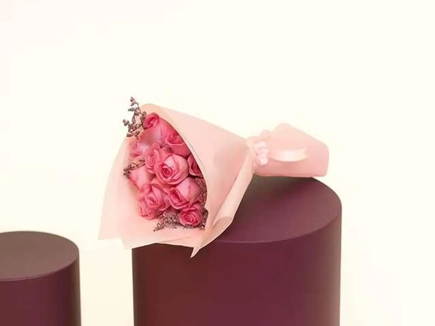 بوكيه الجوري الزهري