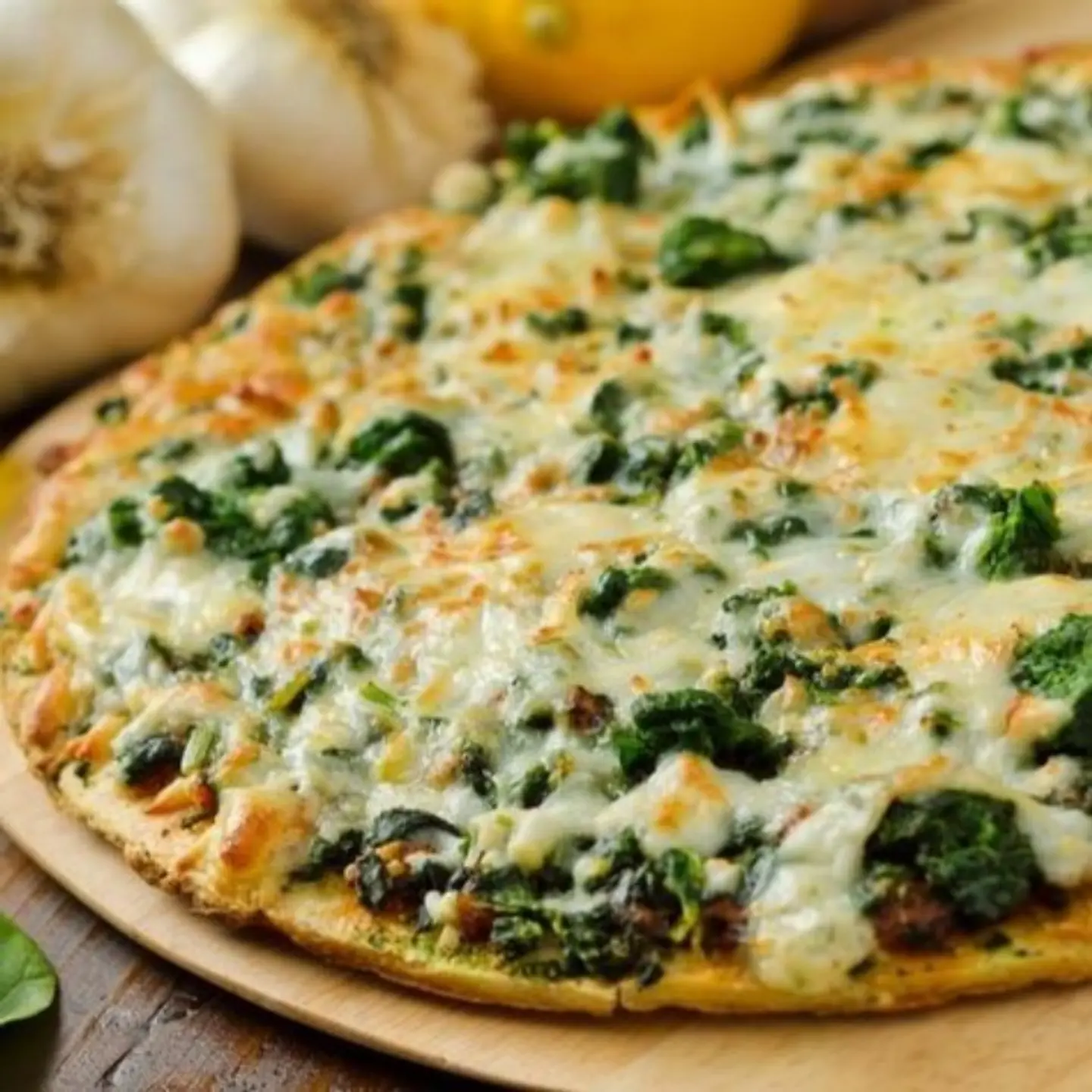 Spinach Pizza