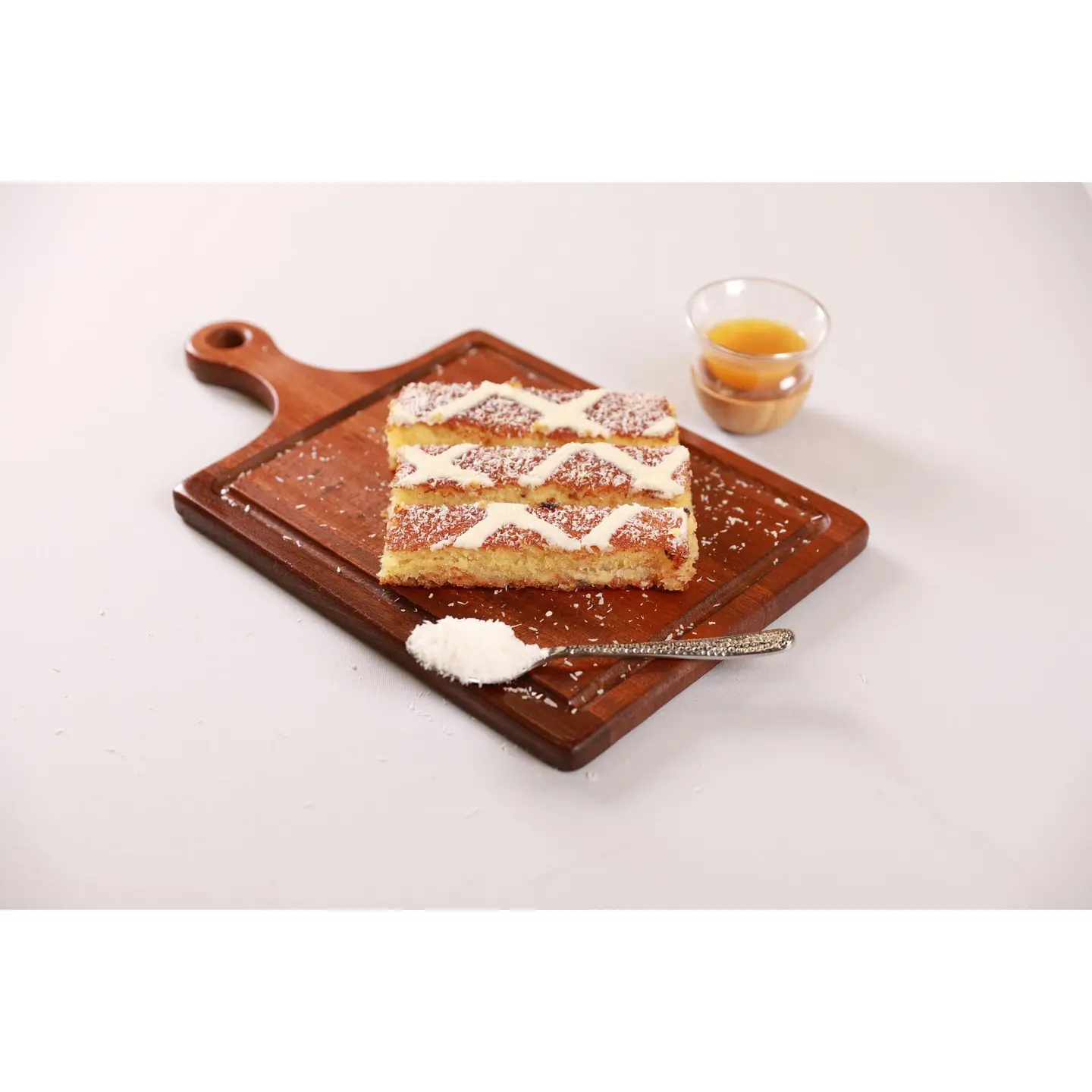 Coconut Basbousa