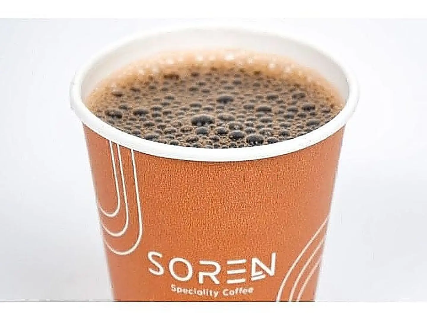 قهوة مقطرة حارة