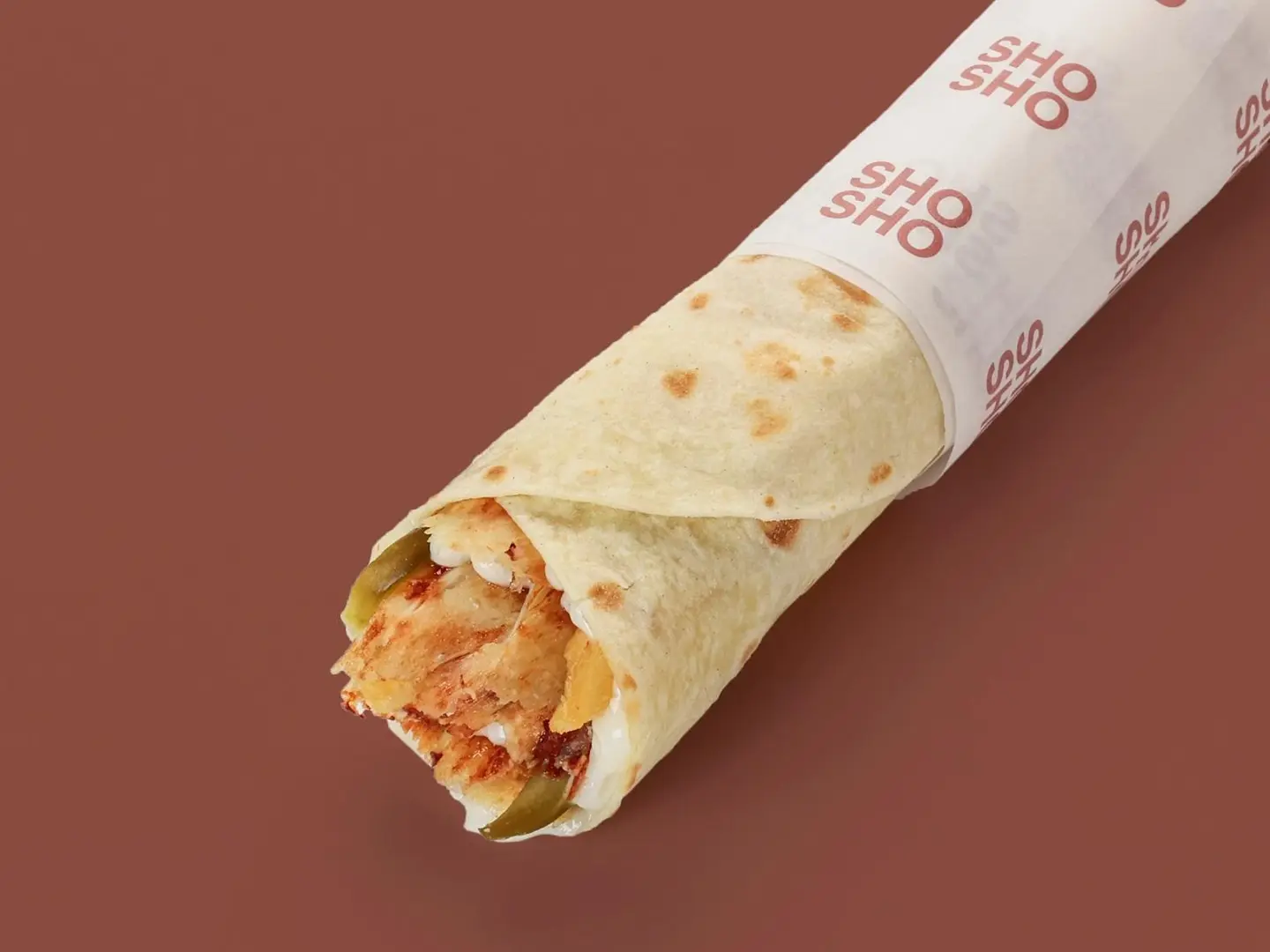Saj Shawarma Wrap