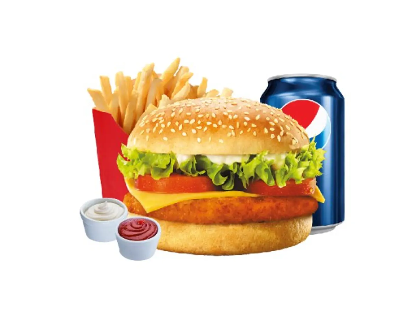Chicken Burger Meal