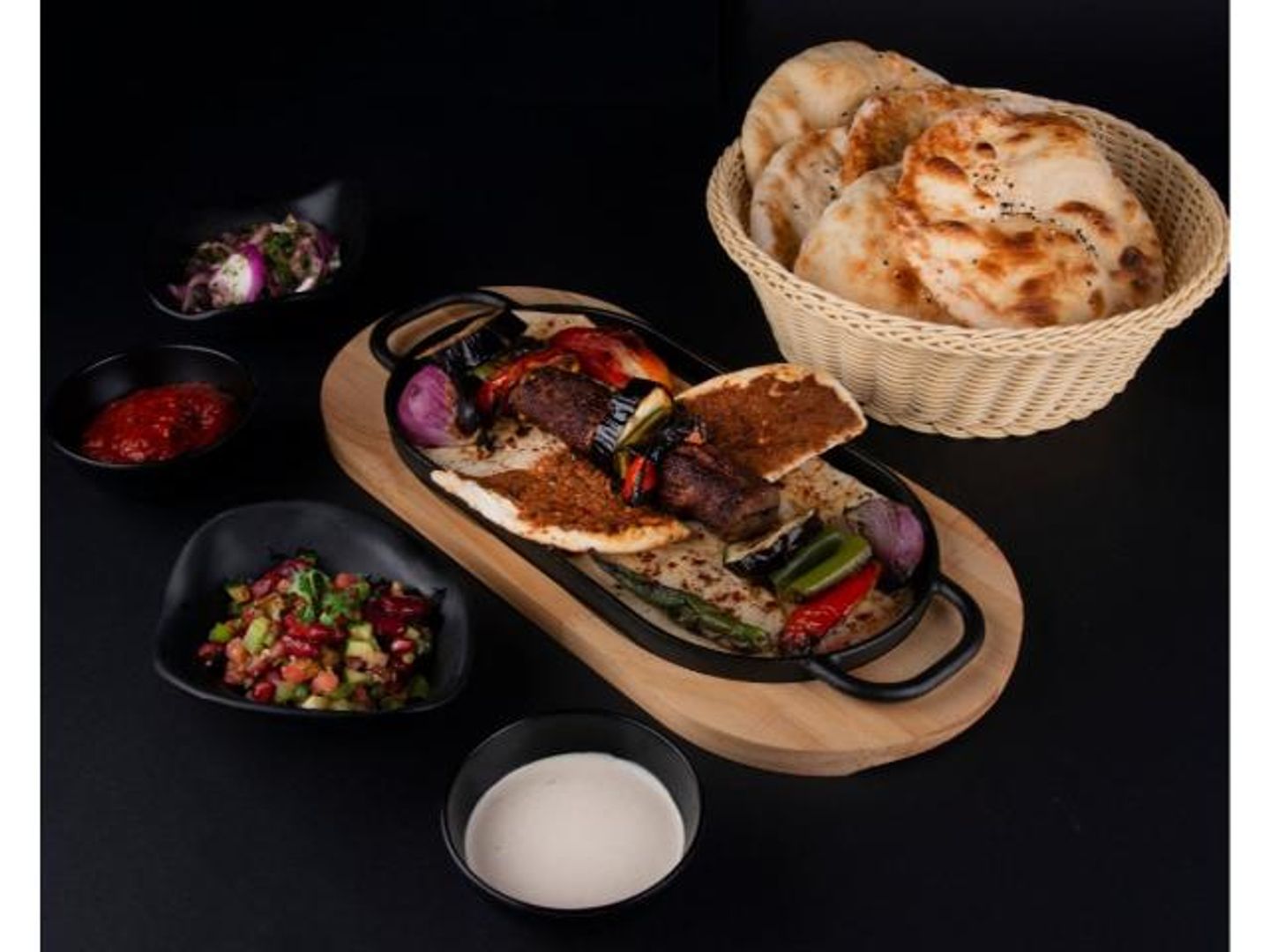 كباب لحم باذنجان