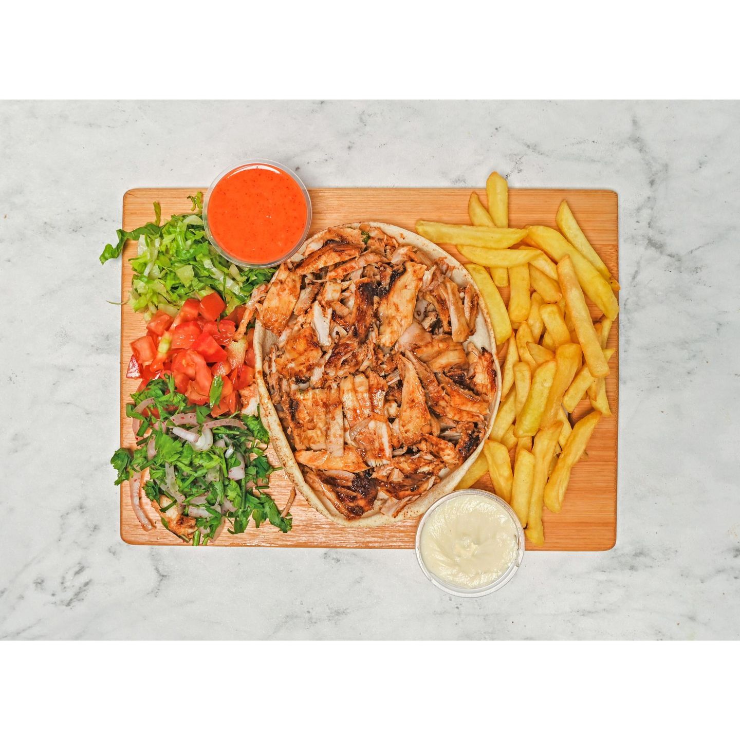 Chicken Shawarma Plate
