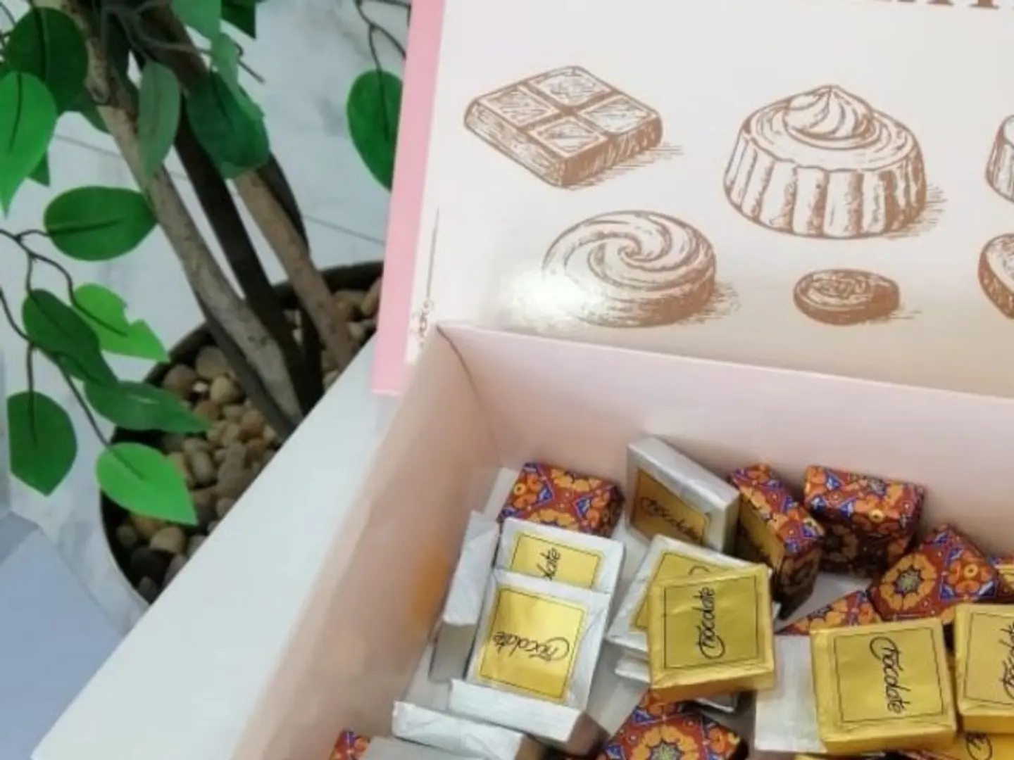 Box Of Wrapped Touch Chocolate
