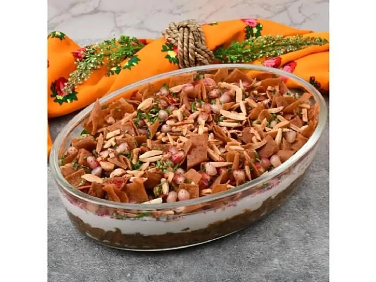 Grape Leaves Fatteh