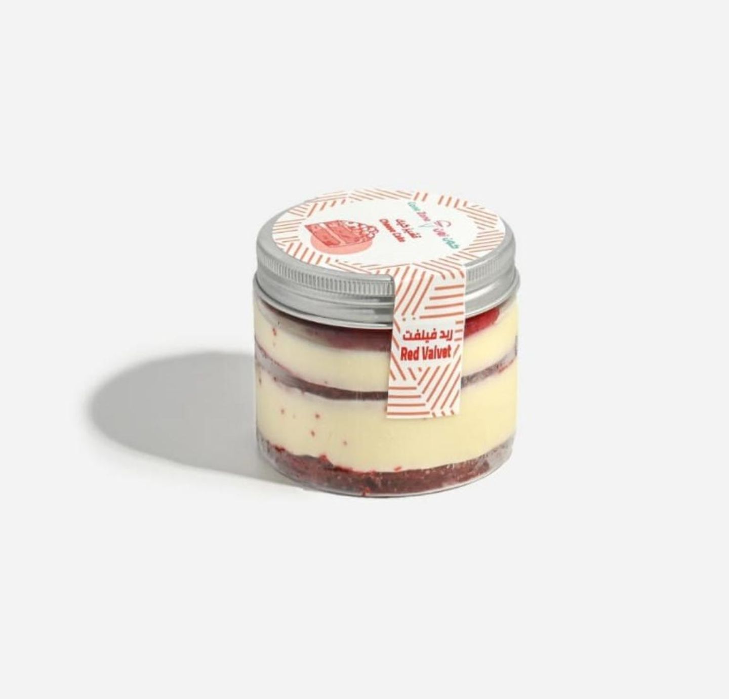 Red Velvet Cheesecake Jar