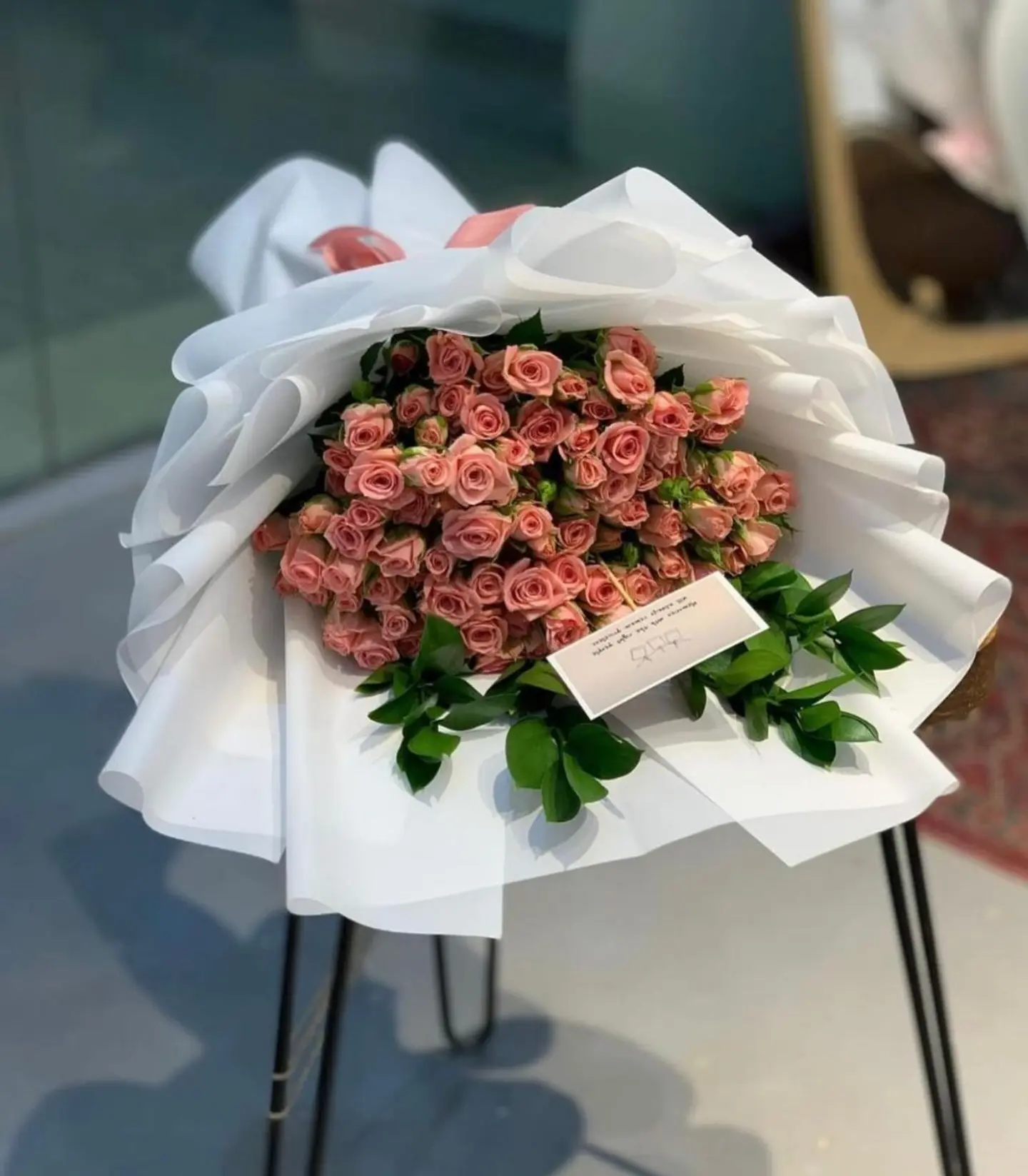 بوكيه ورد خزامى 22