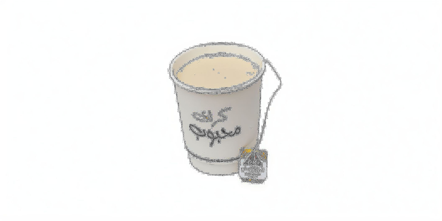 شاي حليب