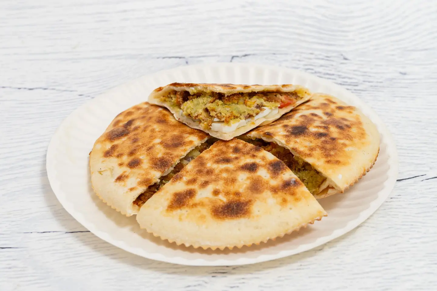 فطيرة فلافل ساده