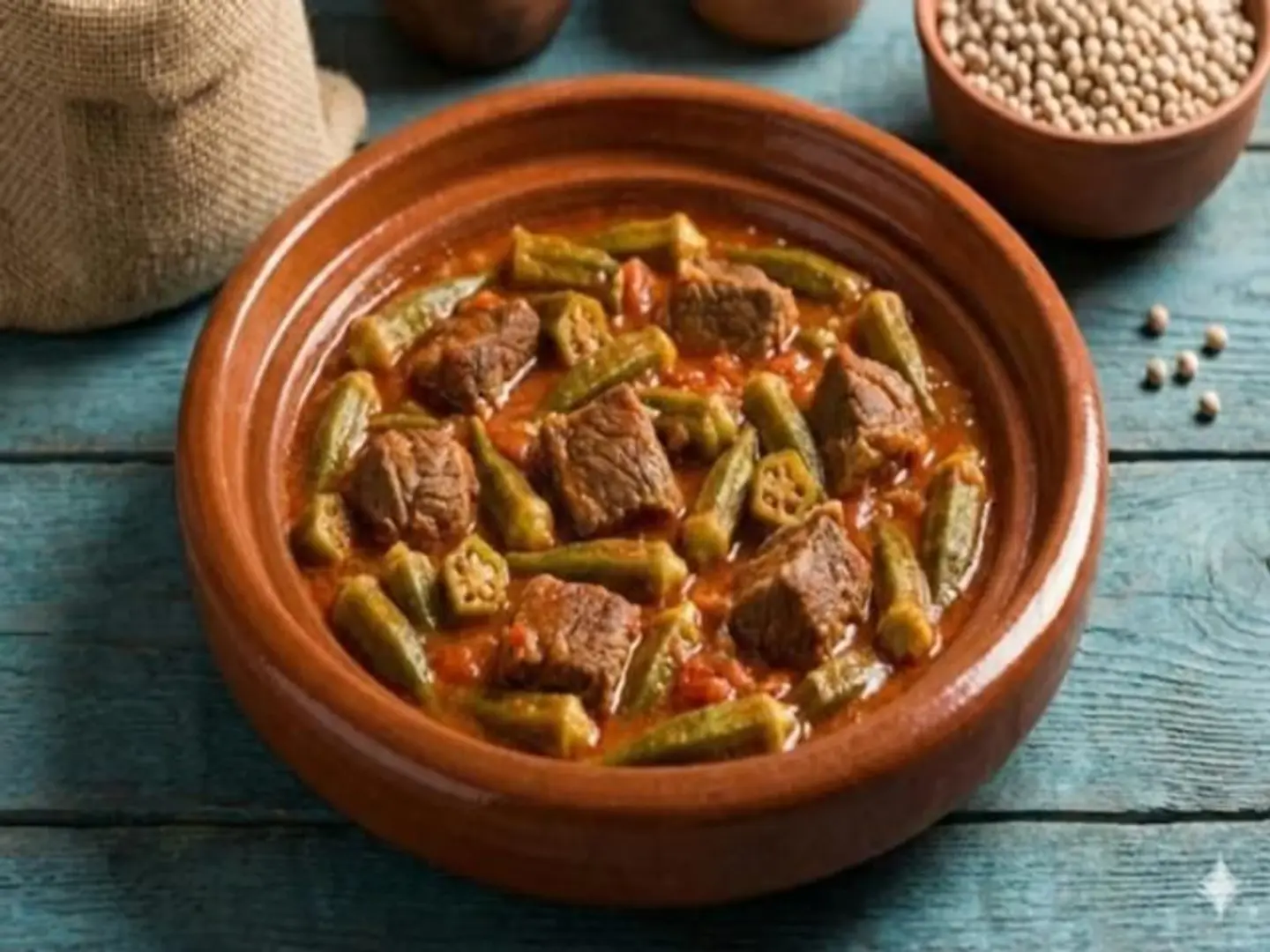 Okra Tagine With Beef