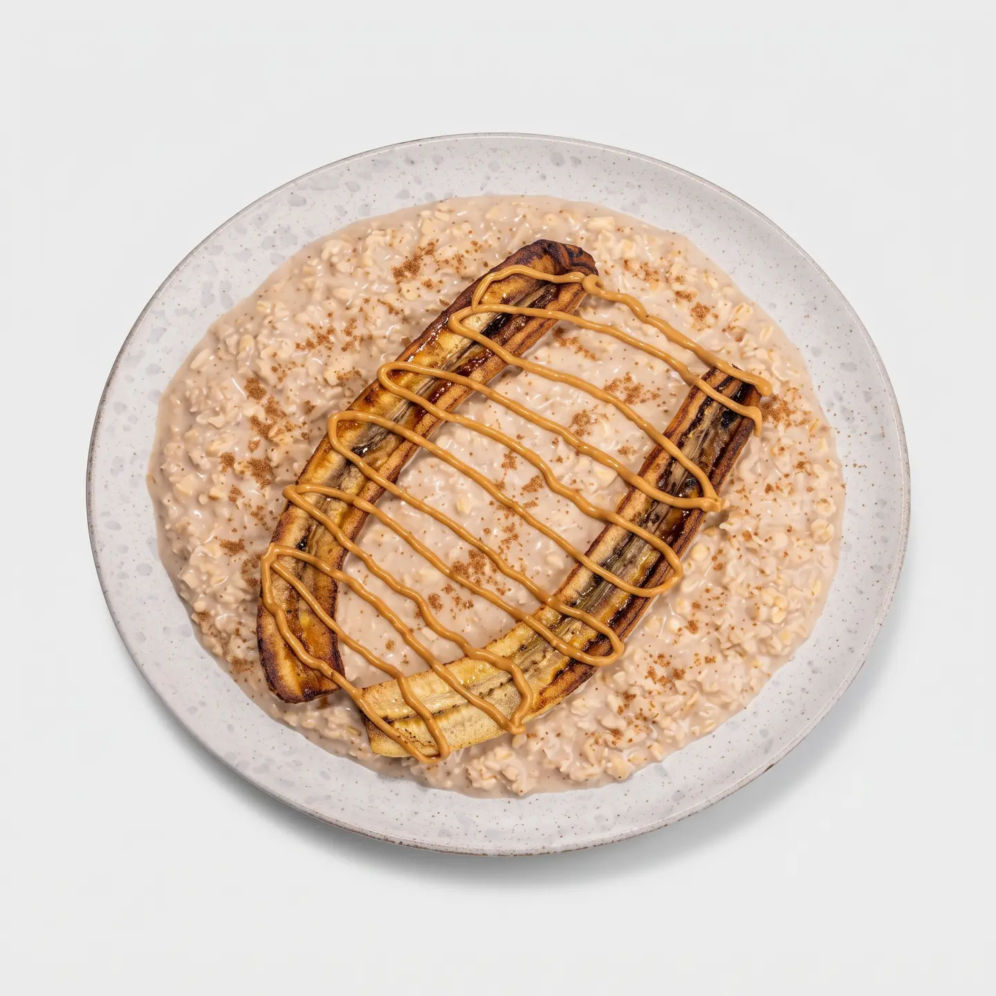 Banana Oatmeal With Peanut Butter