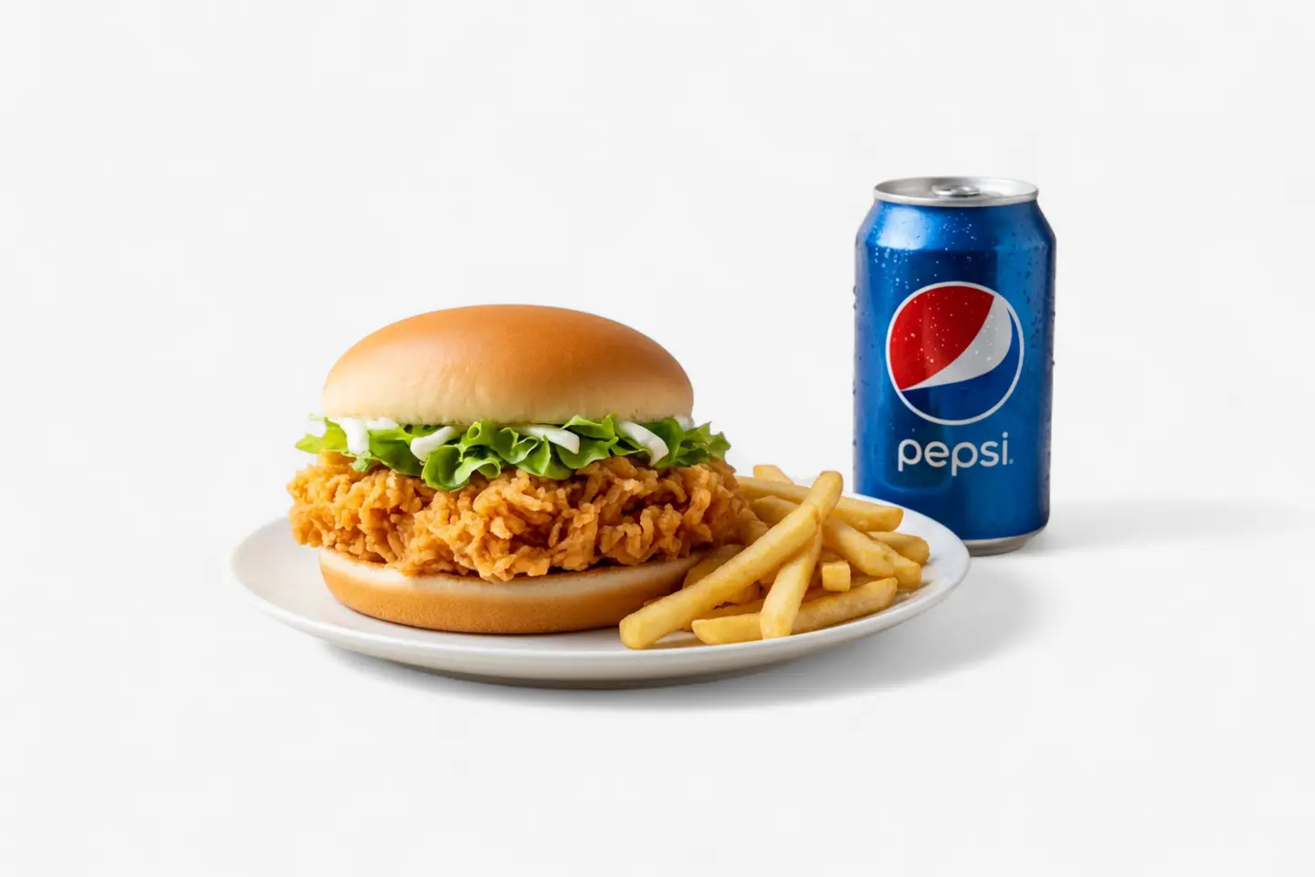 Crispy Burger Meal