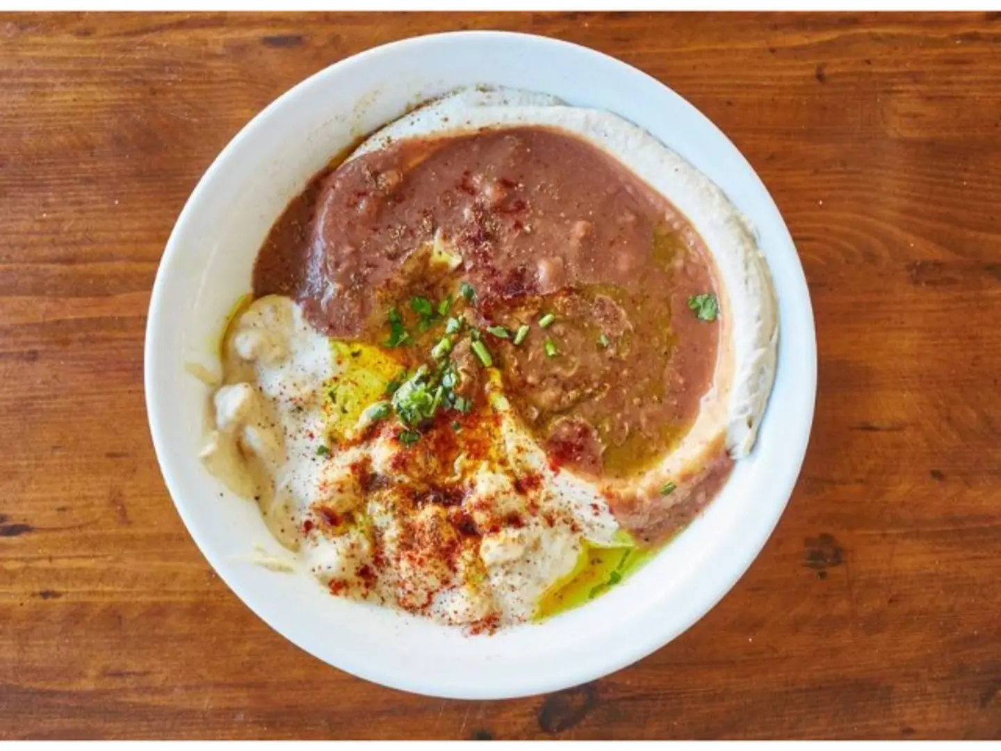 Foul With Tahini And Olive Oil