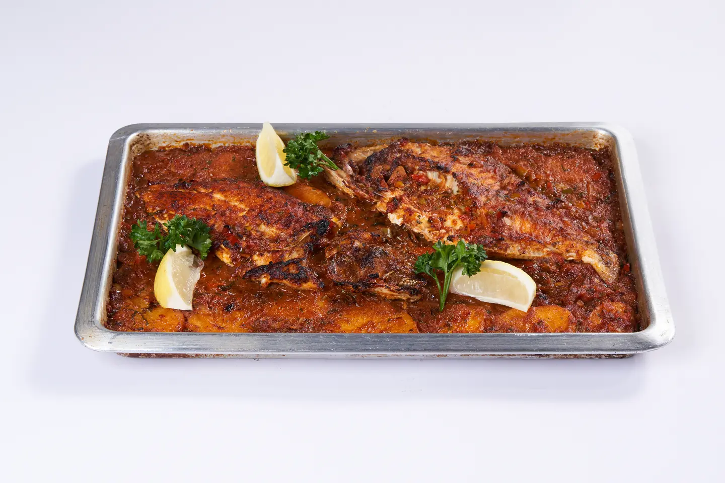 Lebanese Spicy Fish Tray