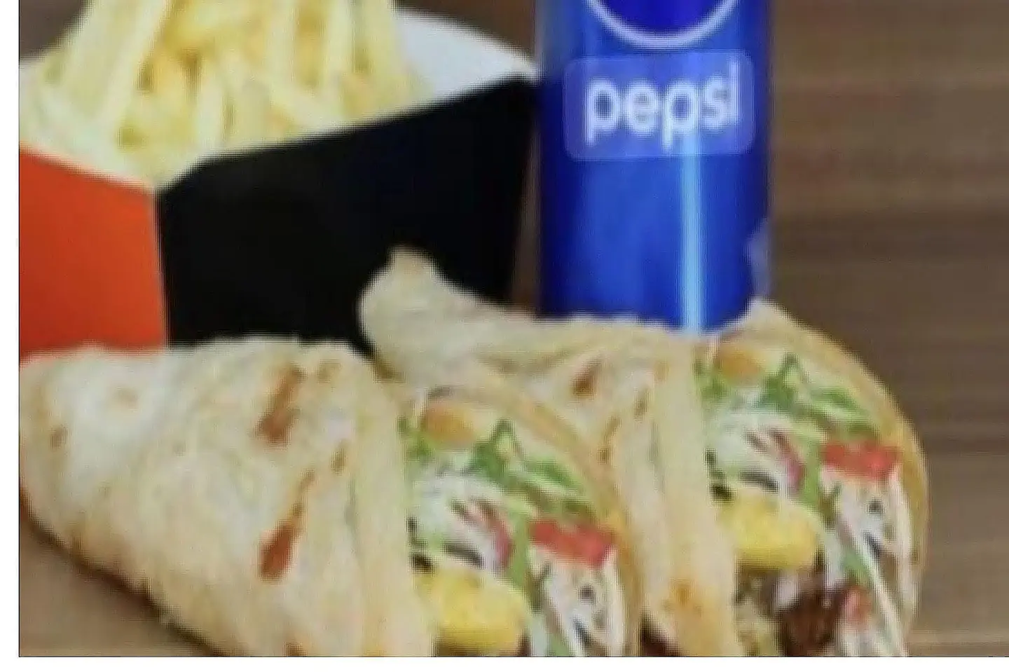 وجبة فلافل مشكل