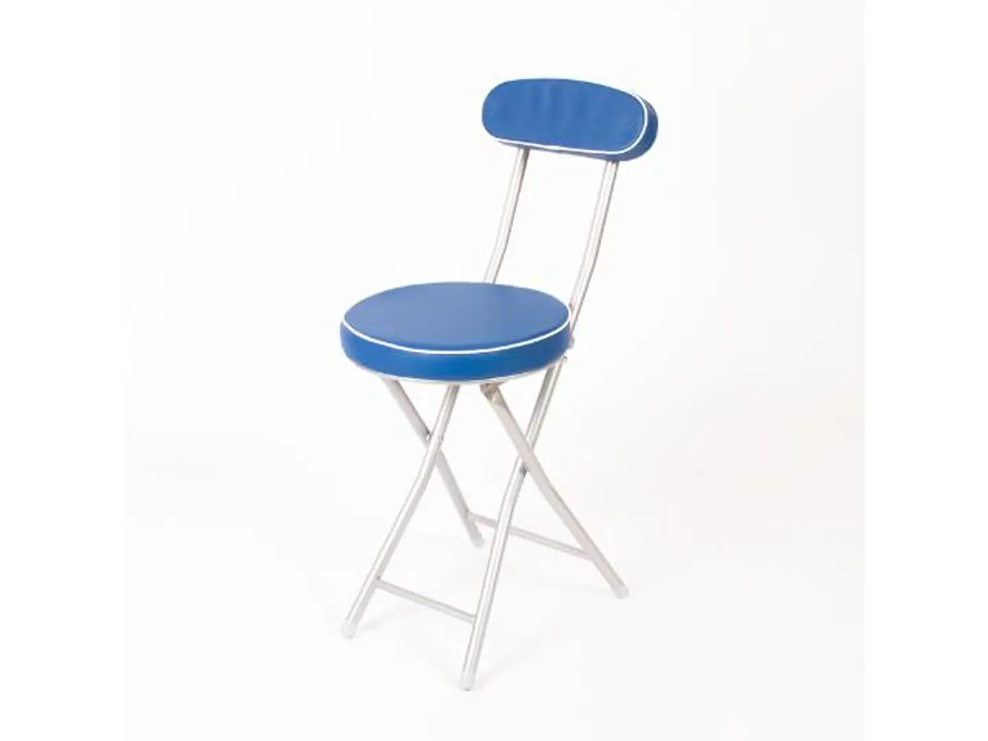 Qamra Folding Chair Foam Blue قطعة\Pcs