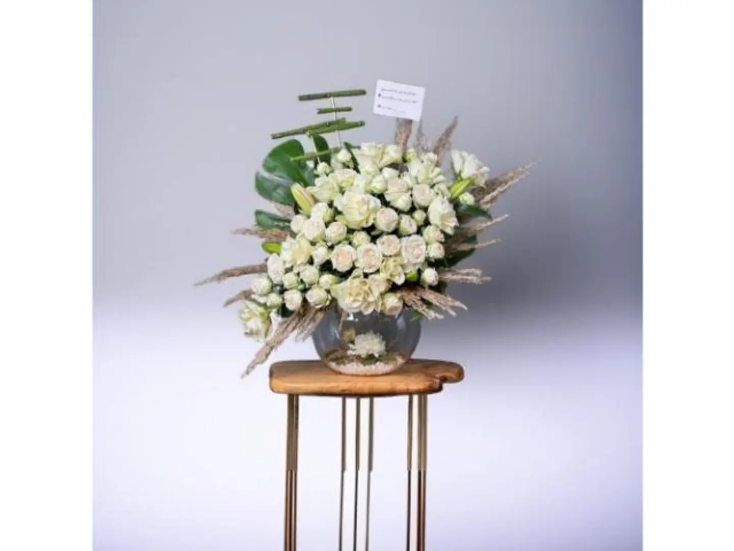 The Whiteness Of Princesses In A Glass Base