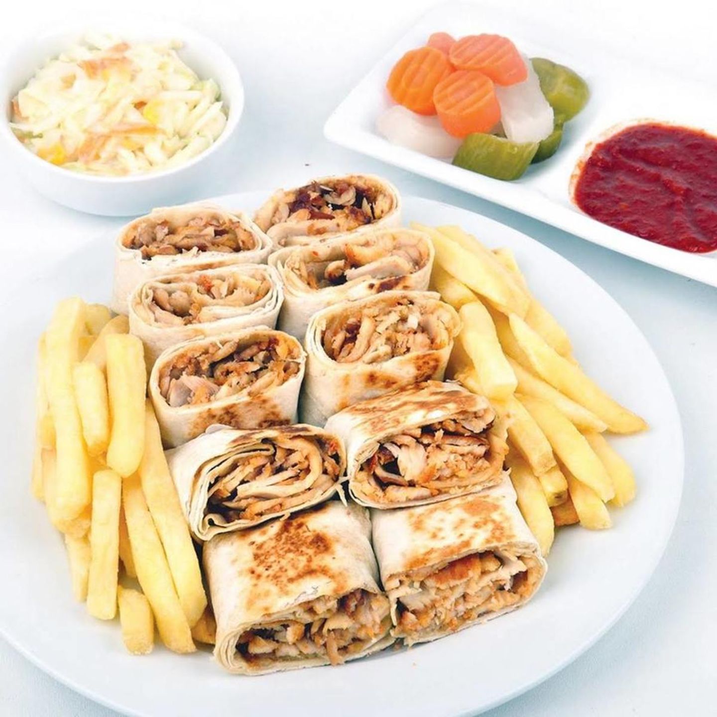 صحن شاورما دجاج