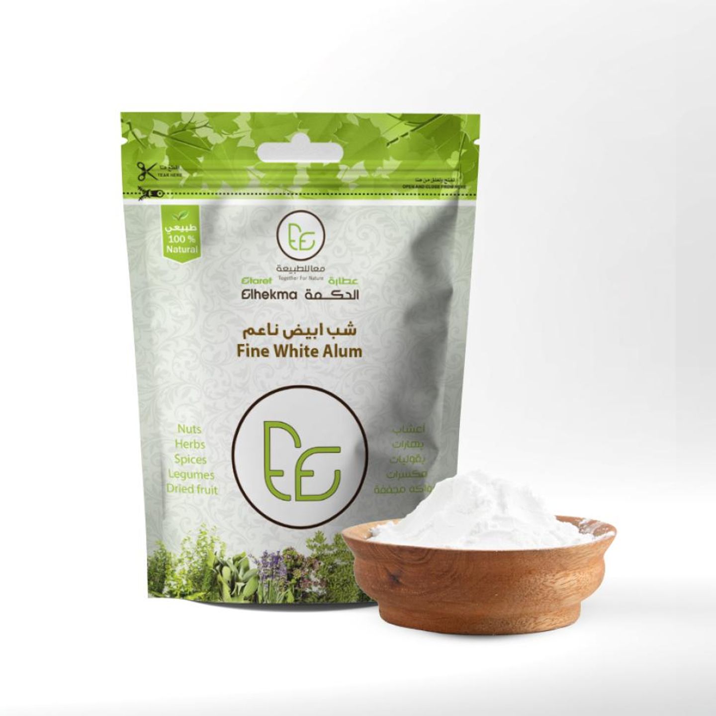 Al Hikma White Alum Powder 250g