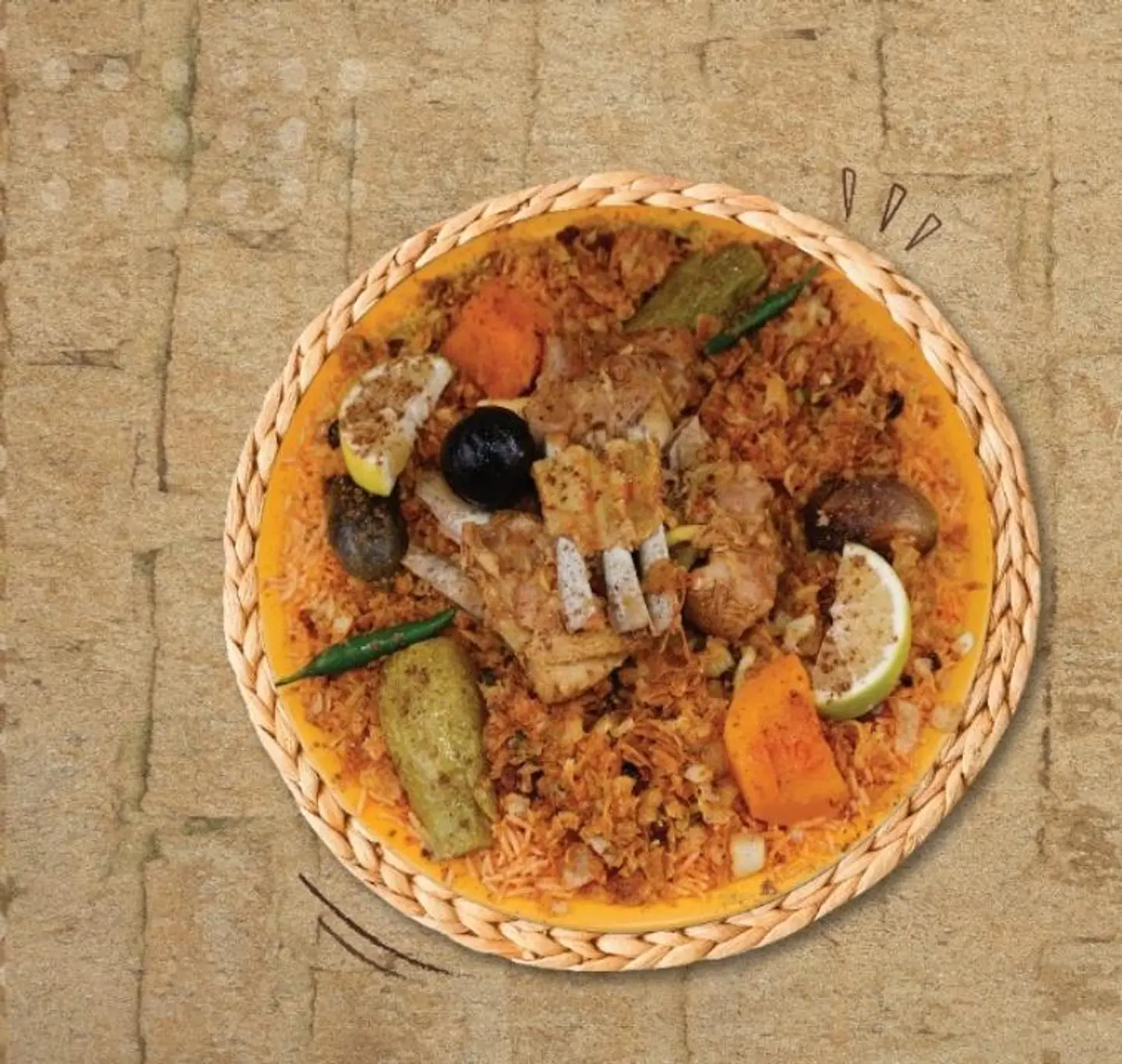Lubdah Hashi Kabsa - Anber Rice
